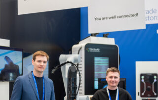 Elektroonikatööstuse Liit osales Hannoveris Euroopa suurimal tööstusmessil - Optimo Robotics ja ElectroAir