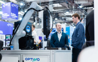 Elektroonikatööstuse Liit osales Hannoveris Euroopa suurimal tööstusmessil - Optimo Robotics